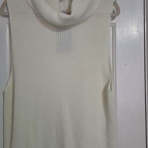 ANTONIO MELANI Cream Cowl Neck Sweater